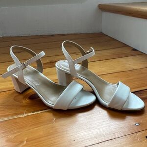 Worn Once - Naturalizer White Wedding Heel